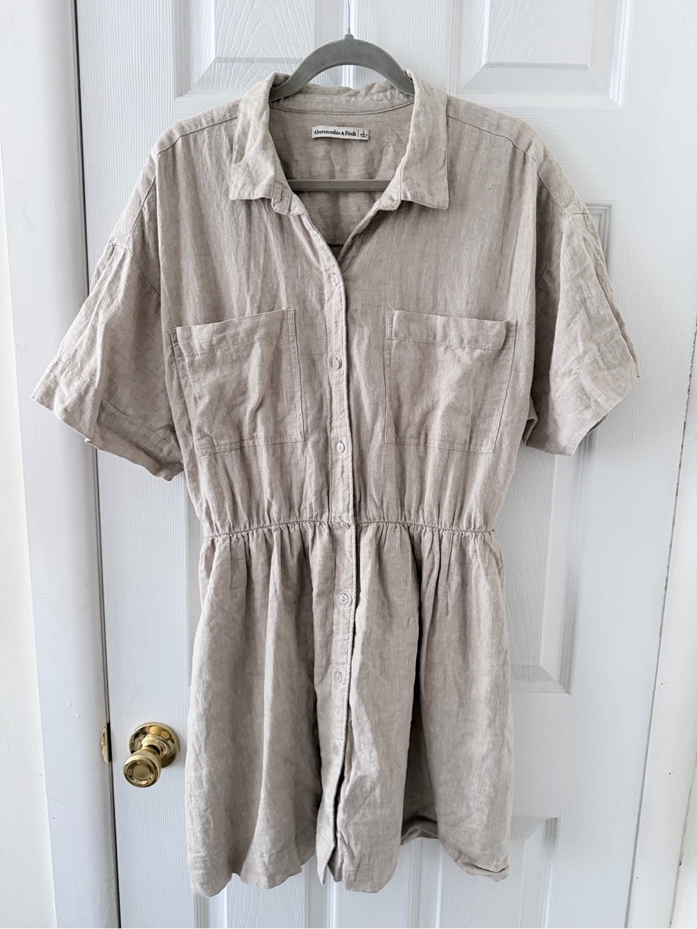 Lightweight Linen shirt dress